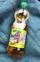 Amount of sugar in Apfelschorle, Fruchtgehalt 60%