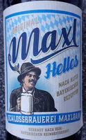 Zucker und Nährstoffe drin Schlossbrauerei maxlrain