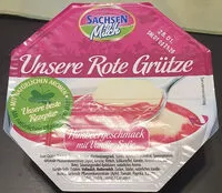 Jumlah gula yang masuk Unsere Rote Grütze - Himbeergeschmack mit Vanillesoße