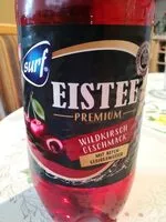 Zuckermenge drin Surf Eistee Premium Wildkirsch Geschmack