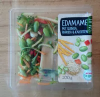 Amount of sugar in Edamame mit Quinoa, Paprika & Karotten Salat