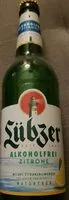 Zuckermenge drin Lübzer Alkoholfrei zitrone