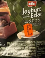 Zuckermenge drin Jogurth mit der Ecke London Style