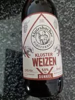 Suhkru kogus sees Kloster Weizen Dunkel