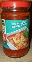 含糖量 Rote Currypaste Thai Style