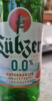 Zuckermenge drin Lübzer Naturradler 0,0 Grapefruit