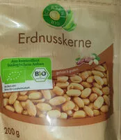 Zuckermenge drin Erdnusskerne