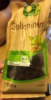 Zuckermenge drin Clasen Bio Sultaninen