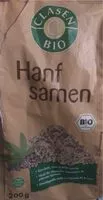 Zuckermenge drin Hanfsamen, geschält
