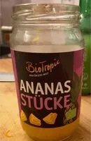 Zuckermenge drin Ananas stücke