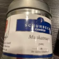 Количество сахара в Muskatnuss ganz