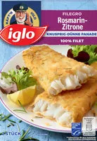 चीनी की मात्रा Fisch-Filegro, Rosmarin Zitrone