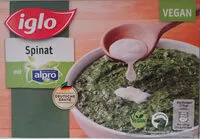 Quantité de sucre dans Spinat mit alpro