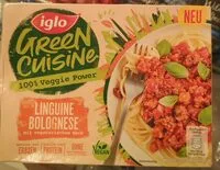 Zucker und Nährstoffe drin Iglo green cuisine