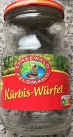 含糖量 Kürbis-Würfel