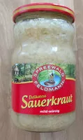 含糖量 Delikates Sauerkraut