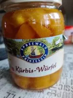 含糖量 Kürbis - Würfel