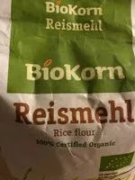 Sucre et nutriments contenus dans Biokorn