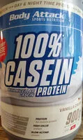 Zuckermenge drin 100% Casein