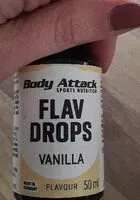 Zuckermenge drin Flave Drops vanilla