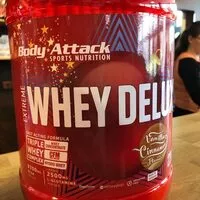 Azúcar y nutrientes en Whey deluxe