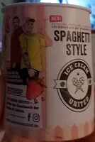 Zuckermenge drin Spaghetti Eis
