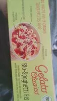 Sokerin määrä sisällä Spaghetti Eis
