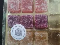入っている砂糖の量 Fruchtmarkgelée gezuckert