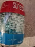 Amount of sugar in Streudekor