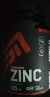 Amount of sugar in Zinc