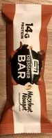 Amount of sugar in Designer Bar Hazelnut Nougat