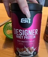 Amount of sugar in Designer whey protein