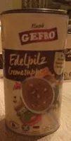 Количество сахара в Edelpilz Cremesuppe
