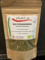 Cantidad de azúcar en Pizzagewürz