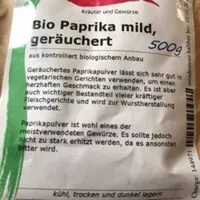 Cantidad de azúcar en Paprika mild geräuchert