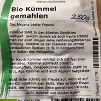 Cantidad de azúcar en Kümmel gemahlen