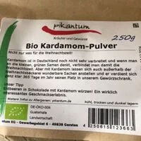 Cantidad de azúcar en Kardamom Pulver