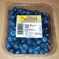 Zuckermenge drin Kulturheidelbeeren aus Deutschland