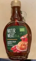 Sokerin määrä sisällä Ahorn-Syrup