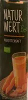 Sokerin määrä sisällä Karottensaft