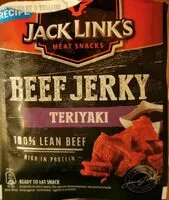 Quantité de sucre dans Beef jerky teriyaki