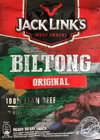 Quantité de sucre dans Biltong Bœuf séché "Original"