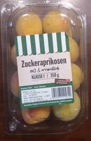 入っている砂糖の量 Zuckeraprikosen