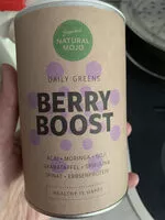 Quantité de sucre dans Berry boost