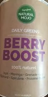 Quantité de sucre dans Berry boost