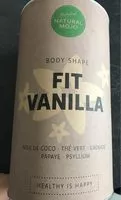 Quantité de sucre dans Fit Vanilla
