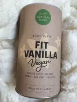 Quantité de sucre dans Fit Vanilla Vegan