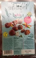 Количество сахара в Veggie balls