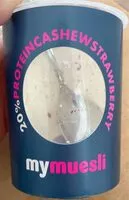 Количество сахара в 20% Protein Cashew Strawberry