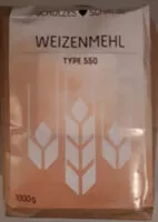 Suhkru kogus sees Weizenmehl Type 550